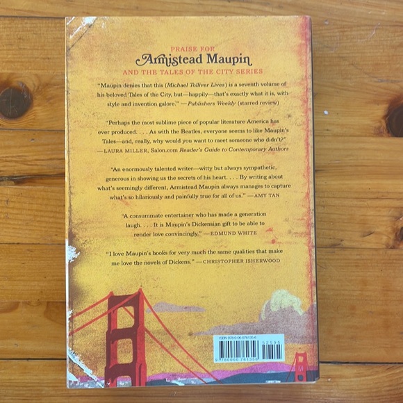Michael Tolliver Lives. Armistead Maupin Tales of the City. Fiction. 1st Edition - Picture 2 of 8